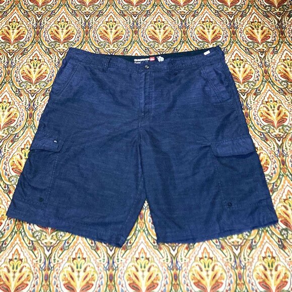 MEN'S QUICKSILVER AMPHIBIANS SHORTS NAVY BLUE MENS SIZE 40 HYBRID BOARD SHORTS - Picture 1 of 3